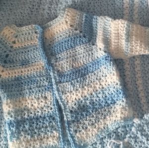 Handmade Crochet Baby Cardigan
